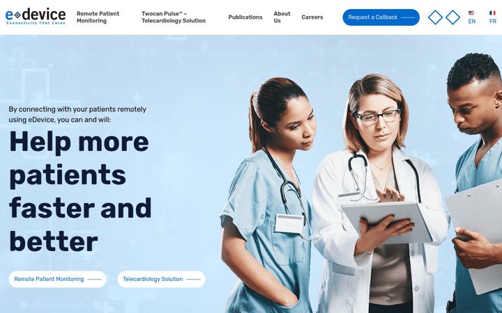 Screenshot of edevice.com
