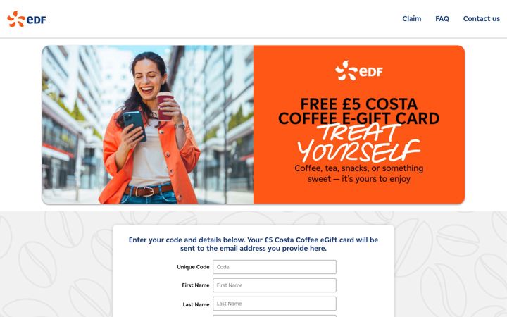 Screenshot of edfenergy-treat.co.uk