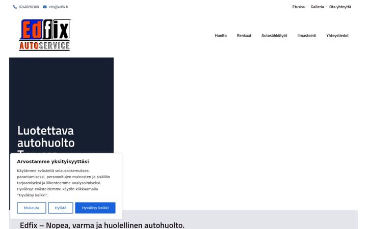 Captura de pantalla de edfix.fi