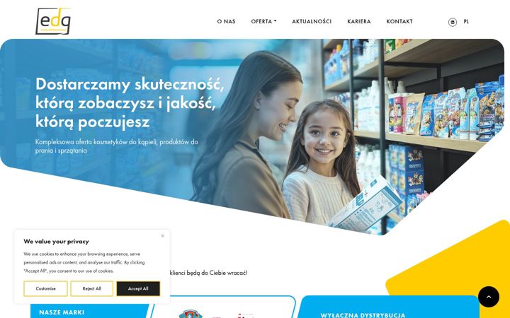 Screenshot of edg.pl