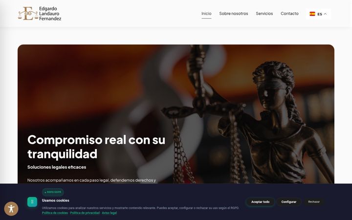 Screenshot of edgardoabogados.com