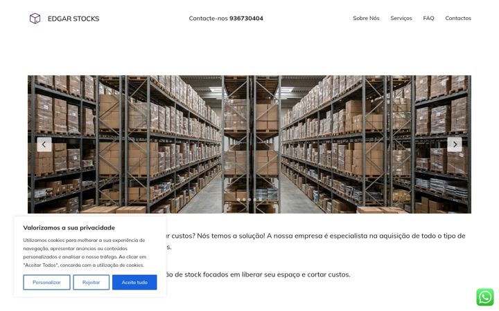 Skärmbild av edgarstocks.pt