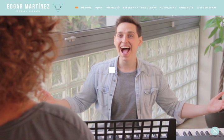 Screenshot of edgarvocalcoach.com