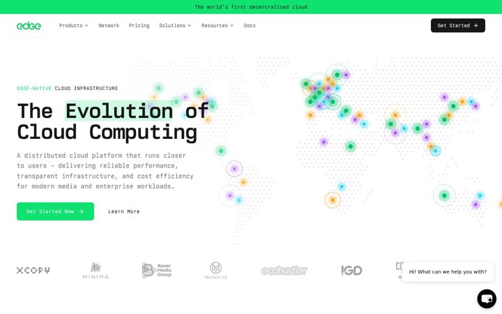 Screenshot of edge.network