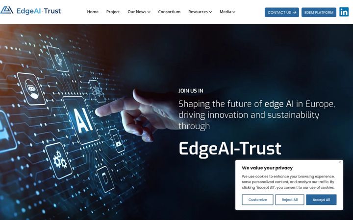 Snímek obrazovky edgeai-trust.eu