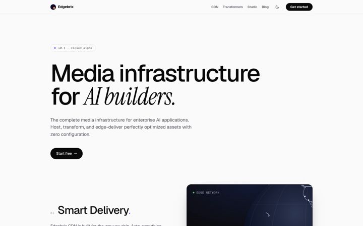 Screenshot of edgebrix.com