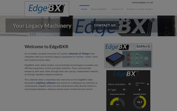 Zrzut ekranu edgebx.co.uk
