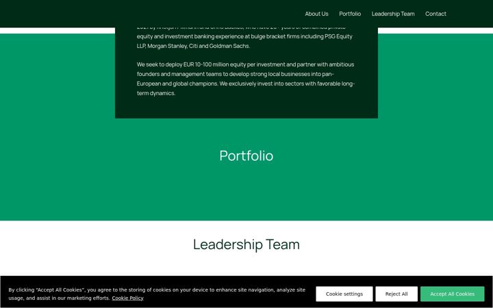 Screenshot of edgecap.eu