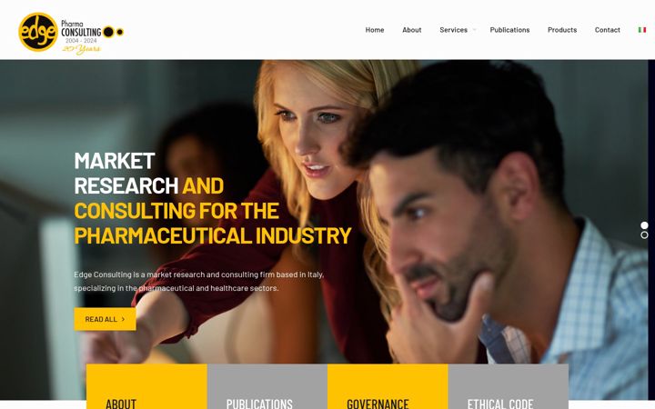 Screenshot of edgeconsulting.it