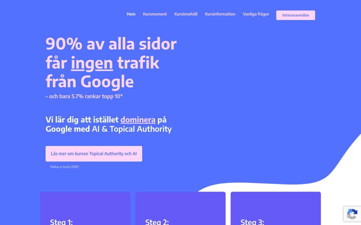 Screenshot of edgecontent.se