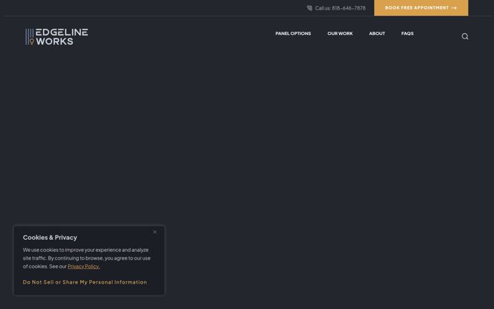 Screenshot of edgelineworks.com