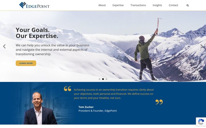 Screenshot of edgepoint.com