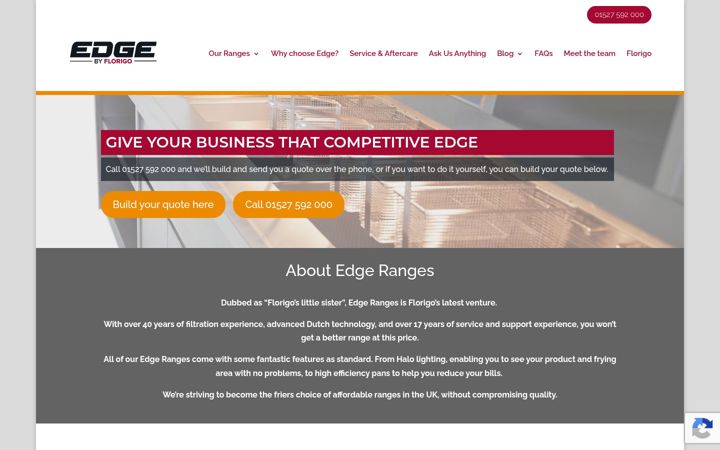 Zrzut ekranu edgeranges.co.uk