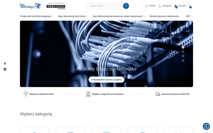 Screenshot of edgestore.pl