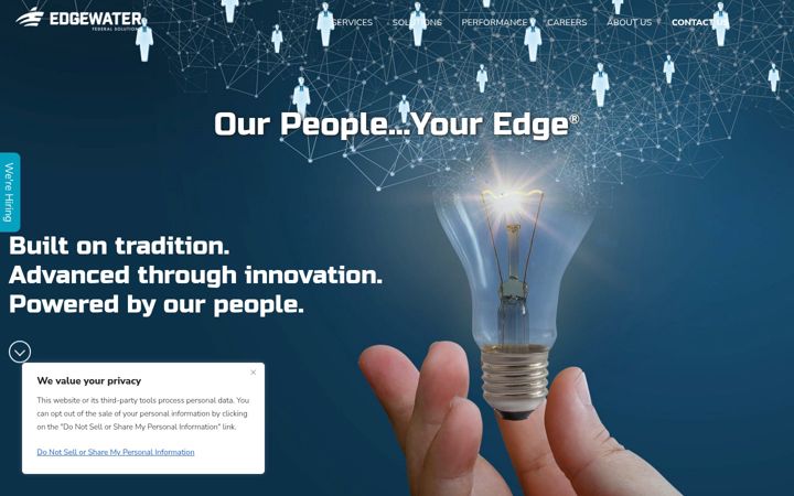 Screenshot of edgewaterit.com