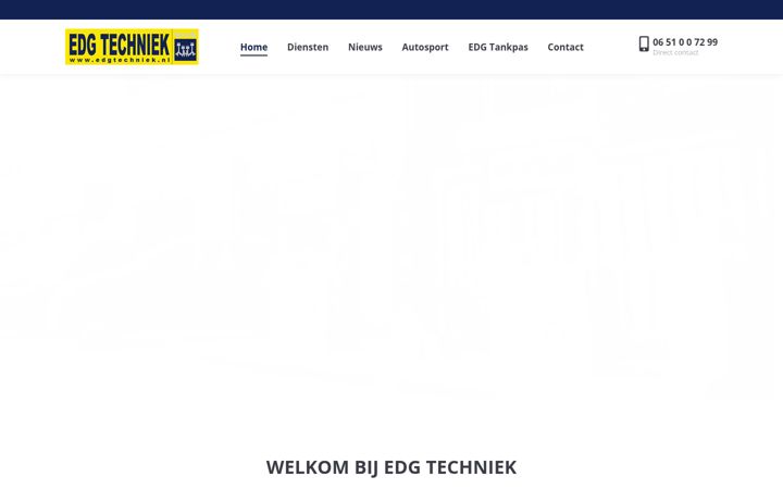 Screenshot di edgtechniek.nl