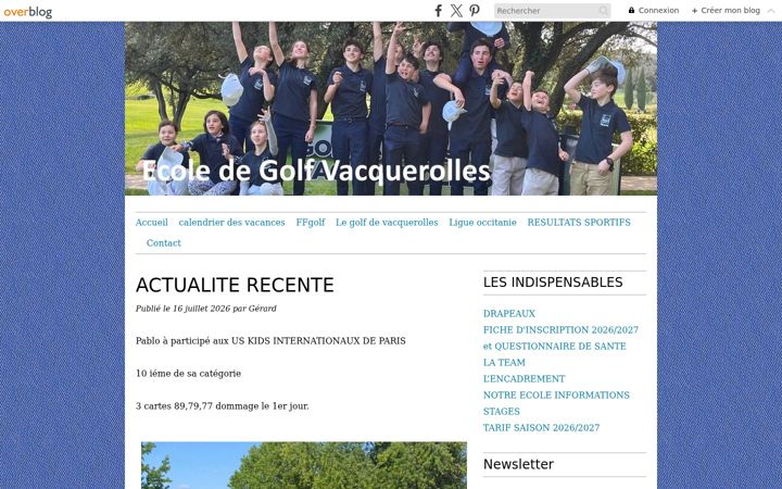 Screenshot of edgvacquerolles.com