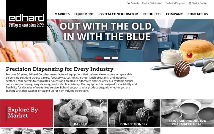 Screenshot of edhard.com