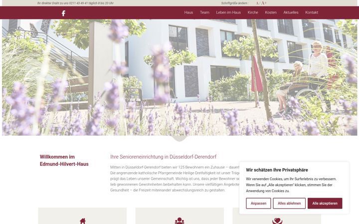 Screenshot of edhh.de