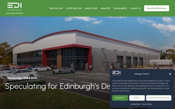 Screenshot of edi-approach.com