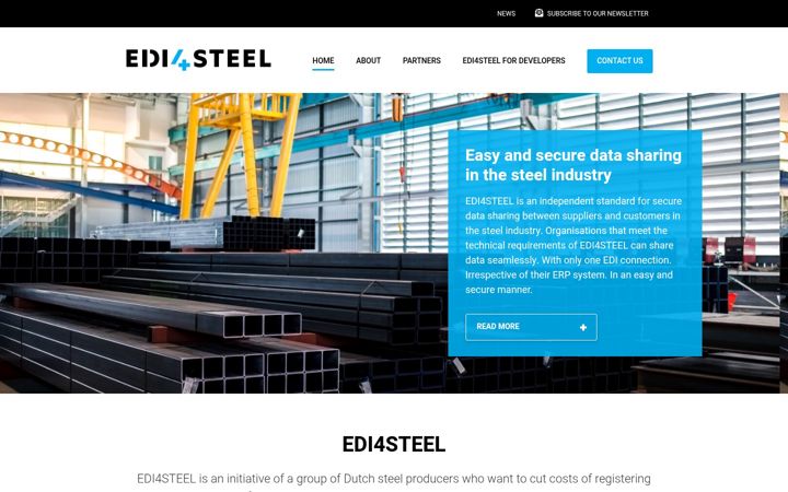 Snímek obrazovky edi4steel.eu