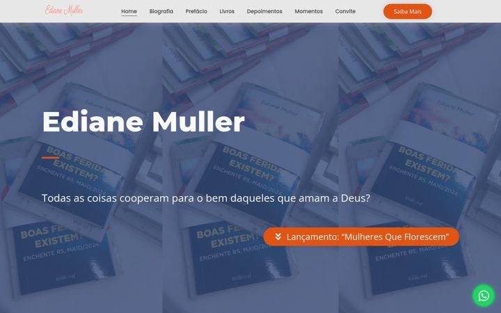Screenshot of edianemuller.com.br