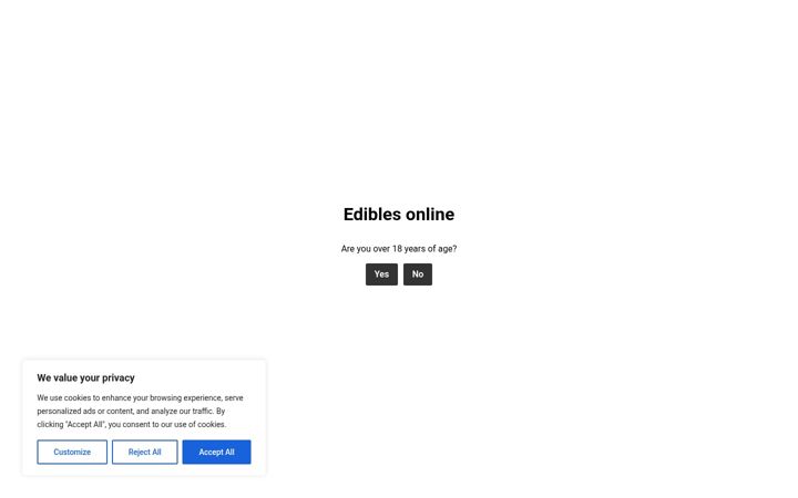 Screenshot di ediblesonline.nl