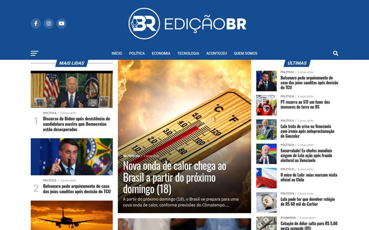 Screenshot of edicaobr.com.br