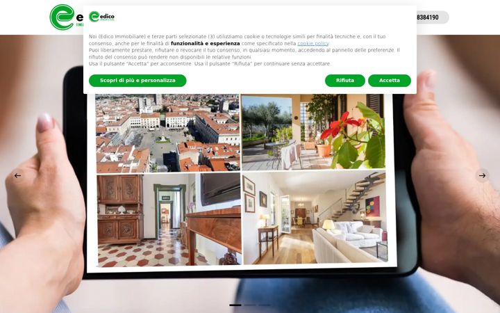 Ekrano kopija edicoimmobiliare.it