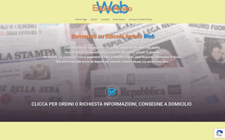 Screenshot of edicola-amato.it
