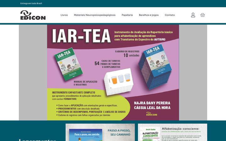 Screenshot von edicon.com.br