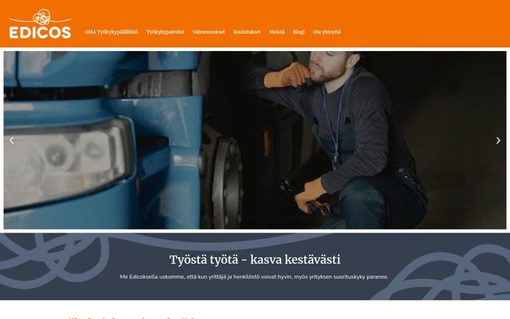 Captura de pantalla de edicos.fi