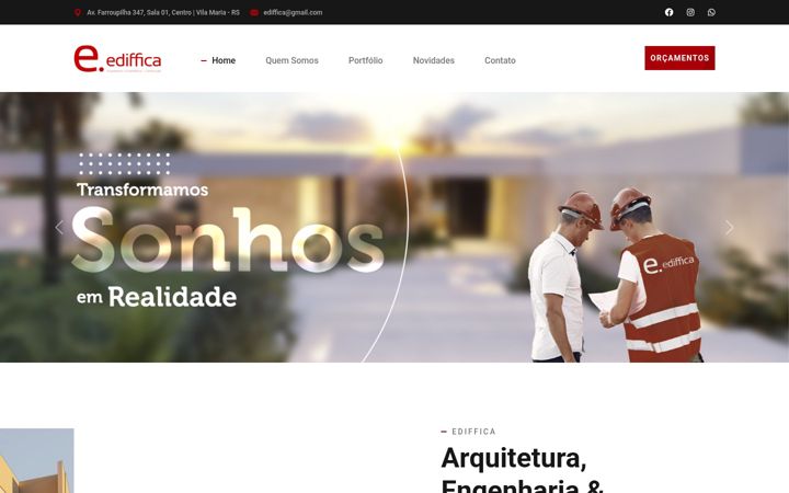 Screenshot of edifficars.com.br