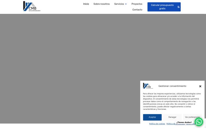 Skjermbilde av edificacioncmb.es