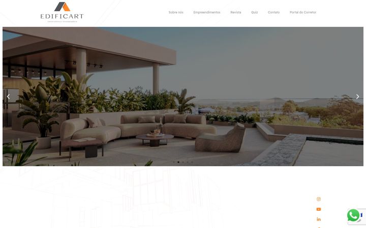 Screenshot von edificart.com.br
