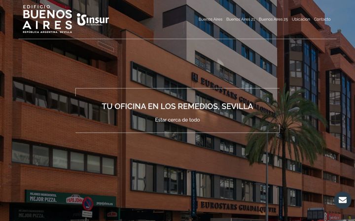 Screenshot of edificiobuenosaires.com