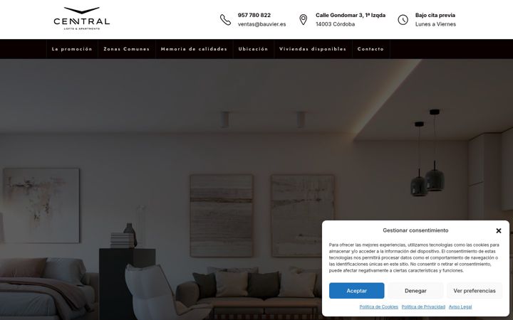 Screenshot of edificiocentral.es