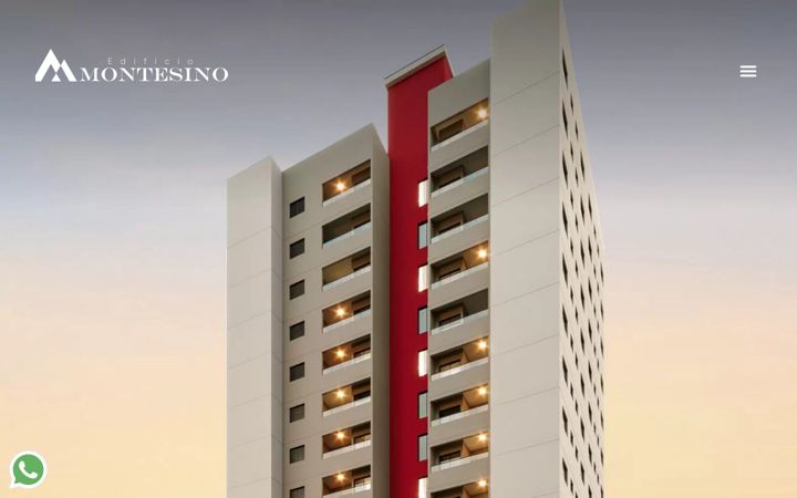 Screenshot of edificiomontesino.com.br