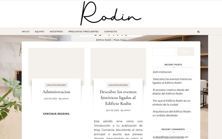 Capture d'écran de edificiorodin.com.co