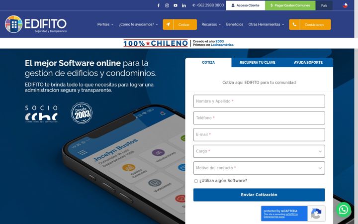 Screenshot of edifito.com
