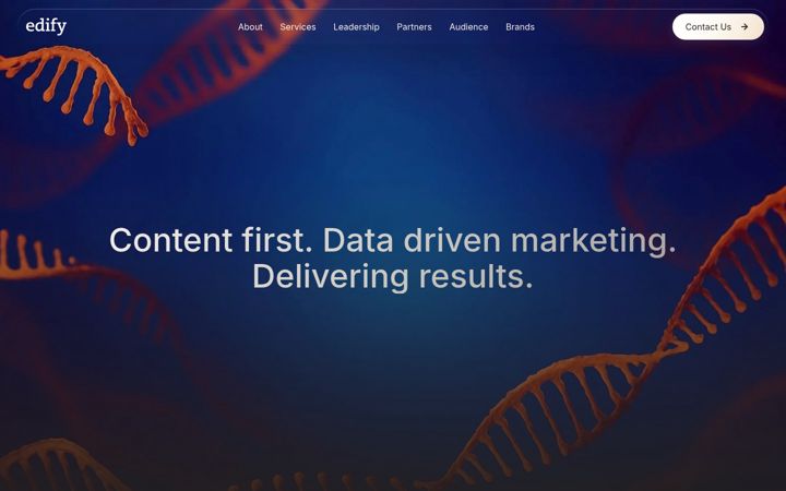 Screenshot of edifydigitalmedia.com