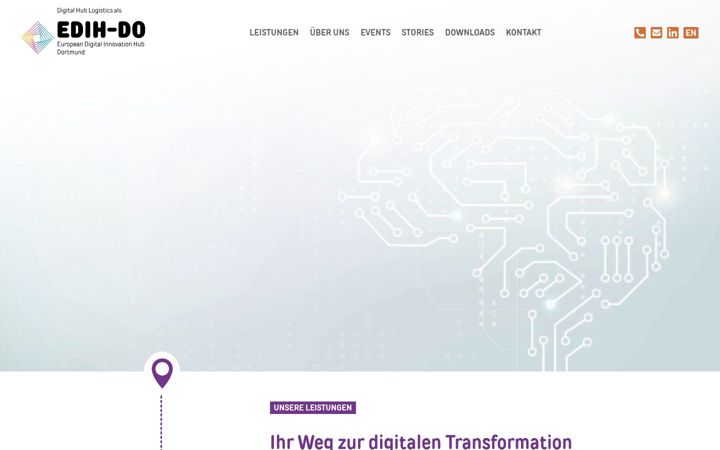 Screenshot stránky edih-do.eu