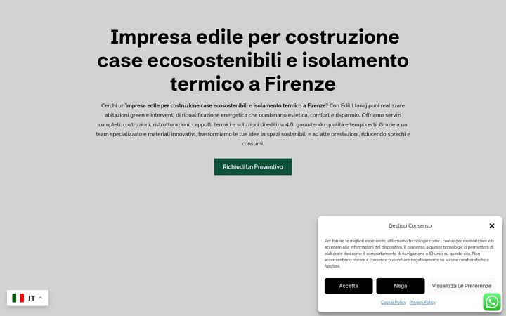 Screenshot of edil-llanaj.com