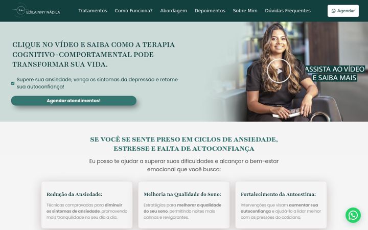 Screenshot of edilainnynadila.com.br