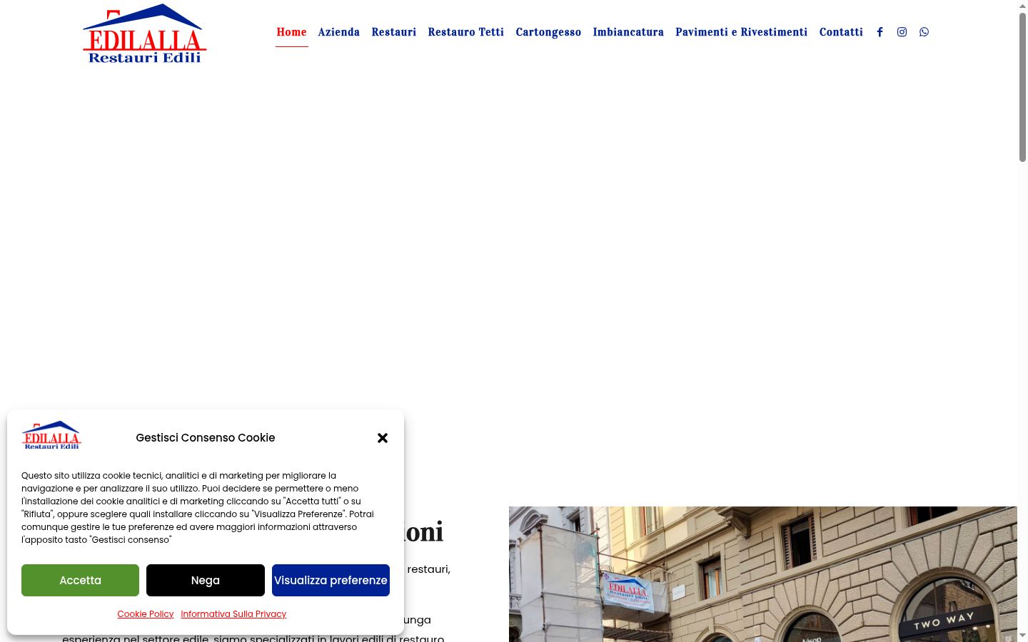 Zrzut ekranu banera zgody wyświetlanego przed jakąkolwiek interakcją