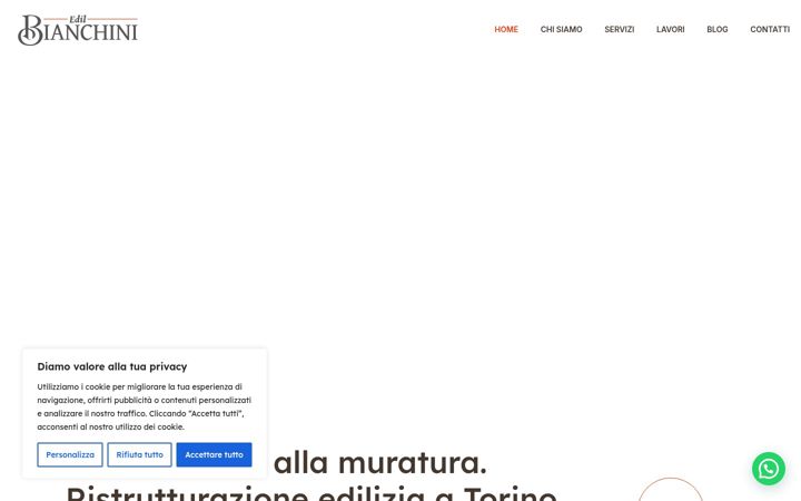 Ekrano kopija edilbianchini.it