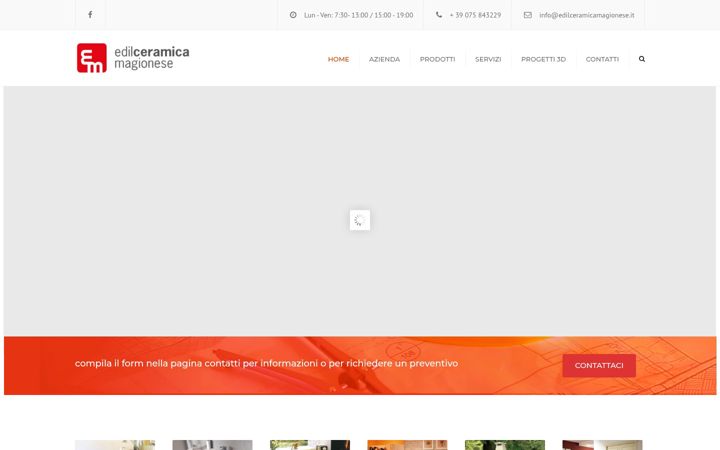Screenshot ta' edilceramicamagionese.it