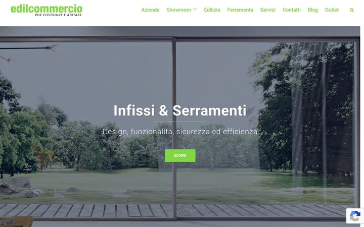 Screenshot of edilcommercio.com