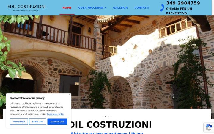 Ekrano kopija edilcostruzionidisolinas.it