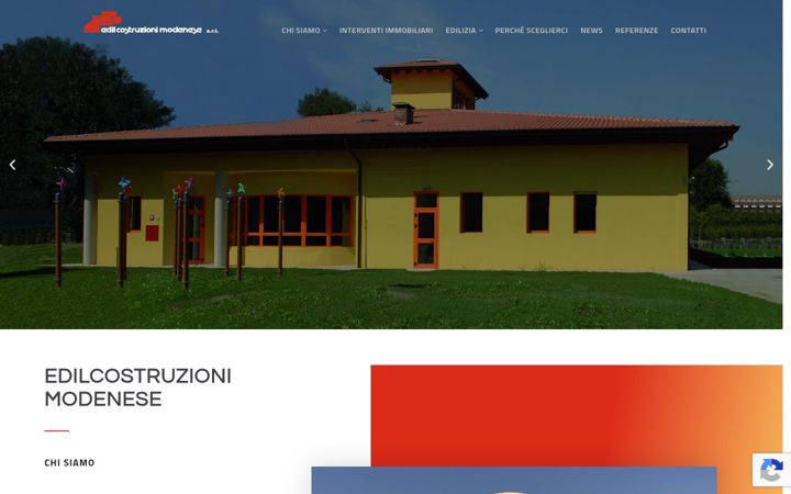 Ekrano kopija edilcostruzionimodenese.it